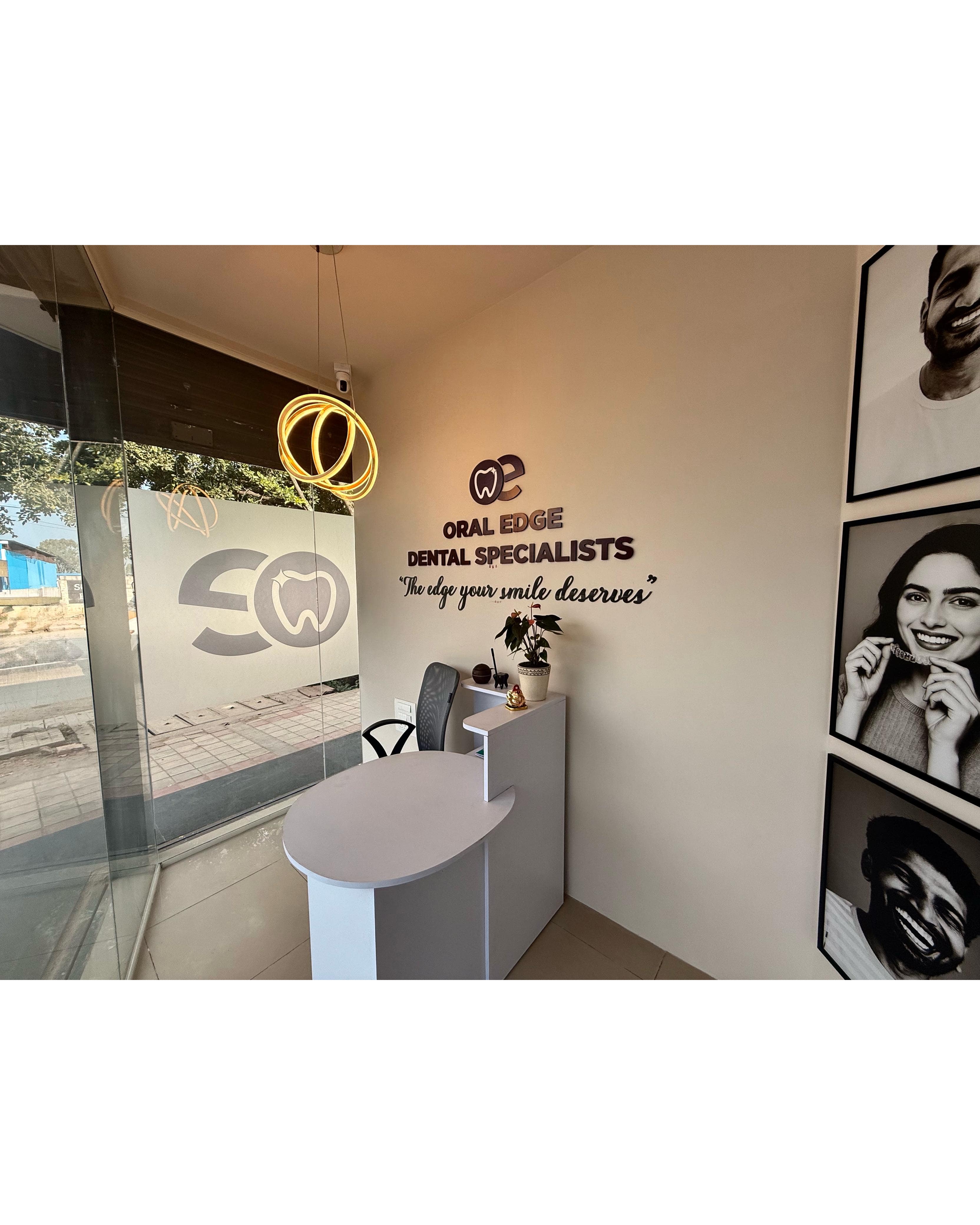 Oral Edge dental clinic interior in Thanisandra, Bengaluru – 2