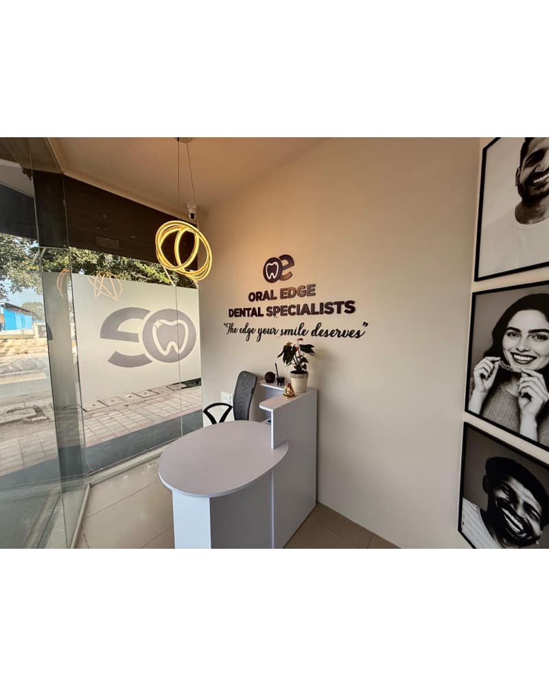 Oral Edge dental clinic interior in Thanisandra, Bengaluru – 2