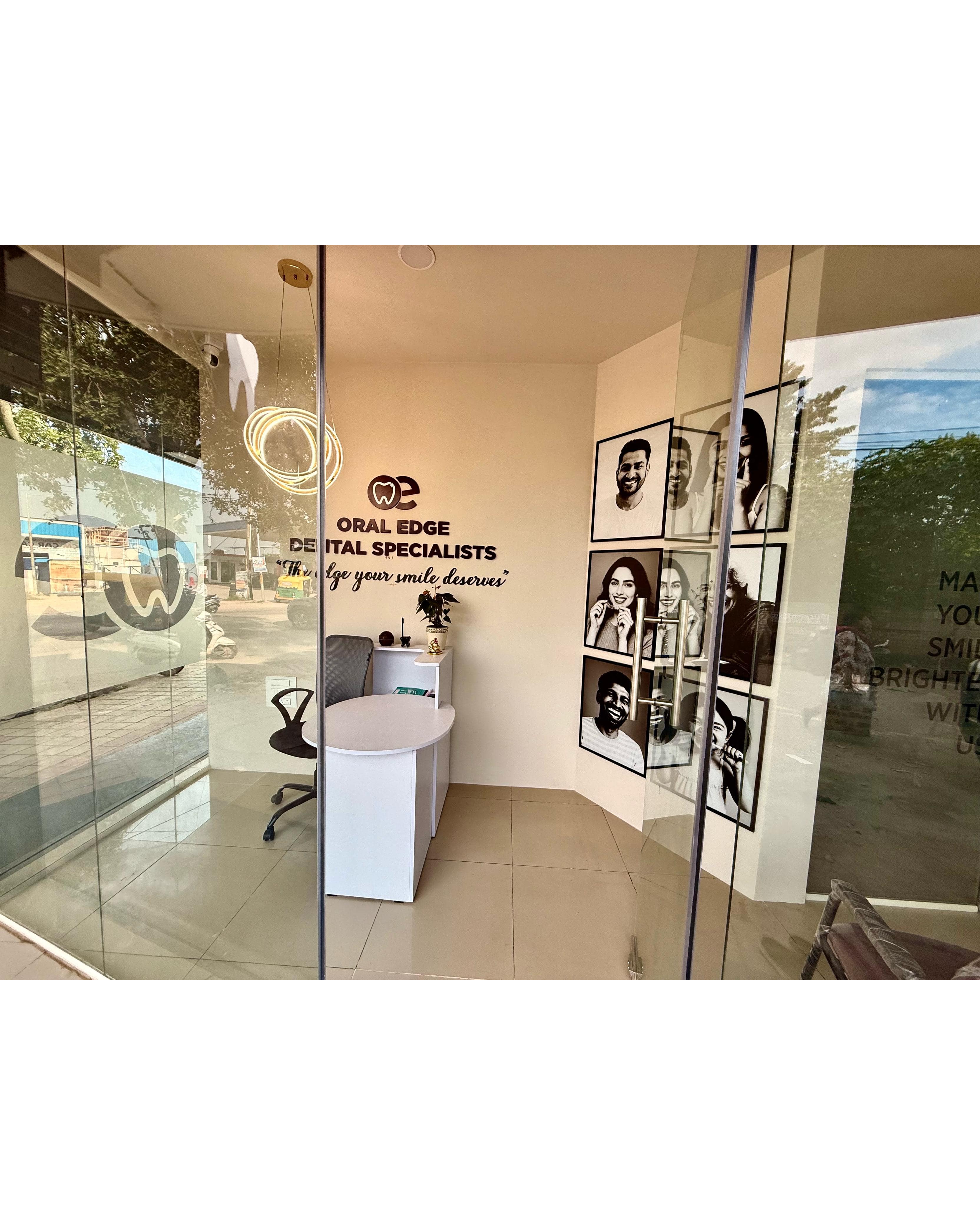 Oral Edge reception area in Thanisandra, Bengaluru – 4